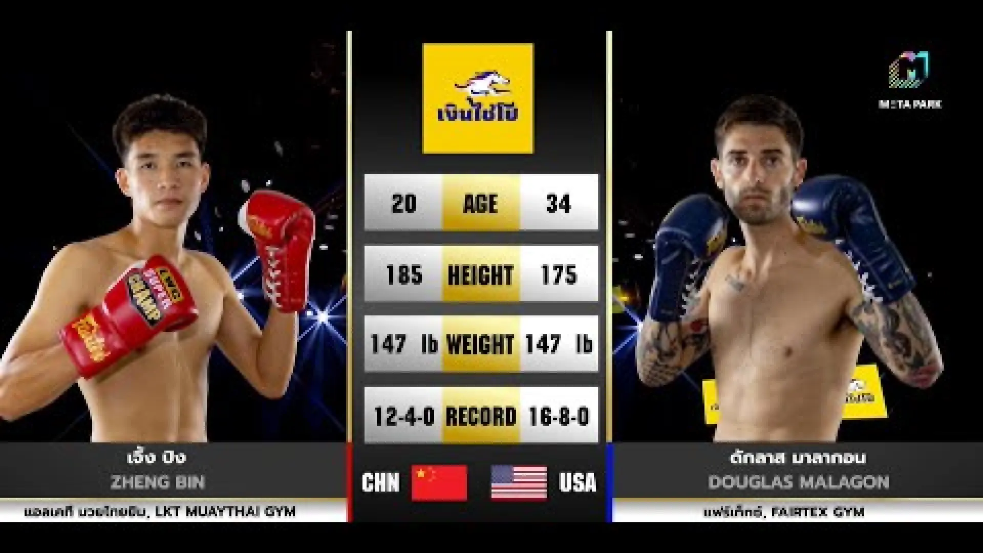 Zheng Bin vs Douglas Malagon (Fight Video)