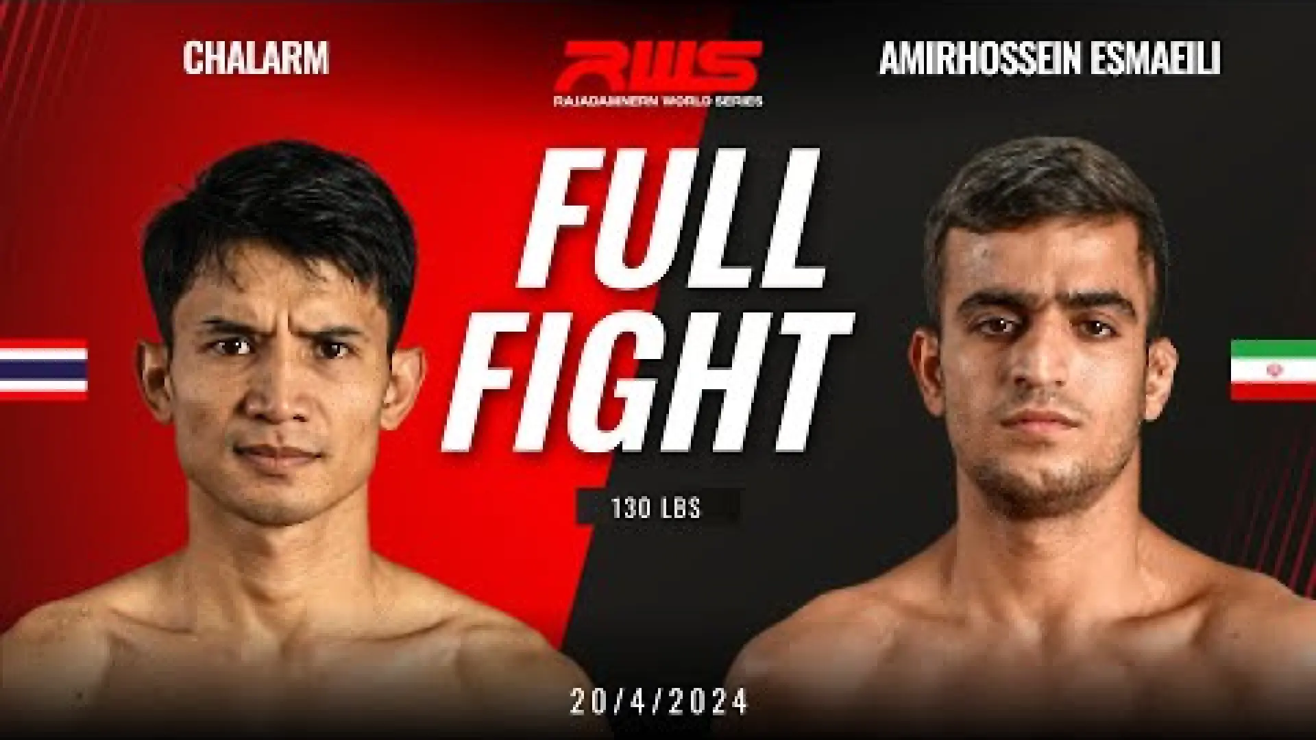 Chalam Parunchai vs Amirhossein Esmaeili (Fight Video)