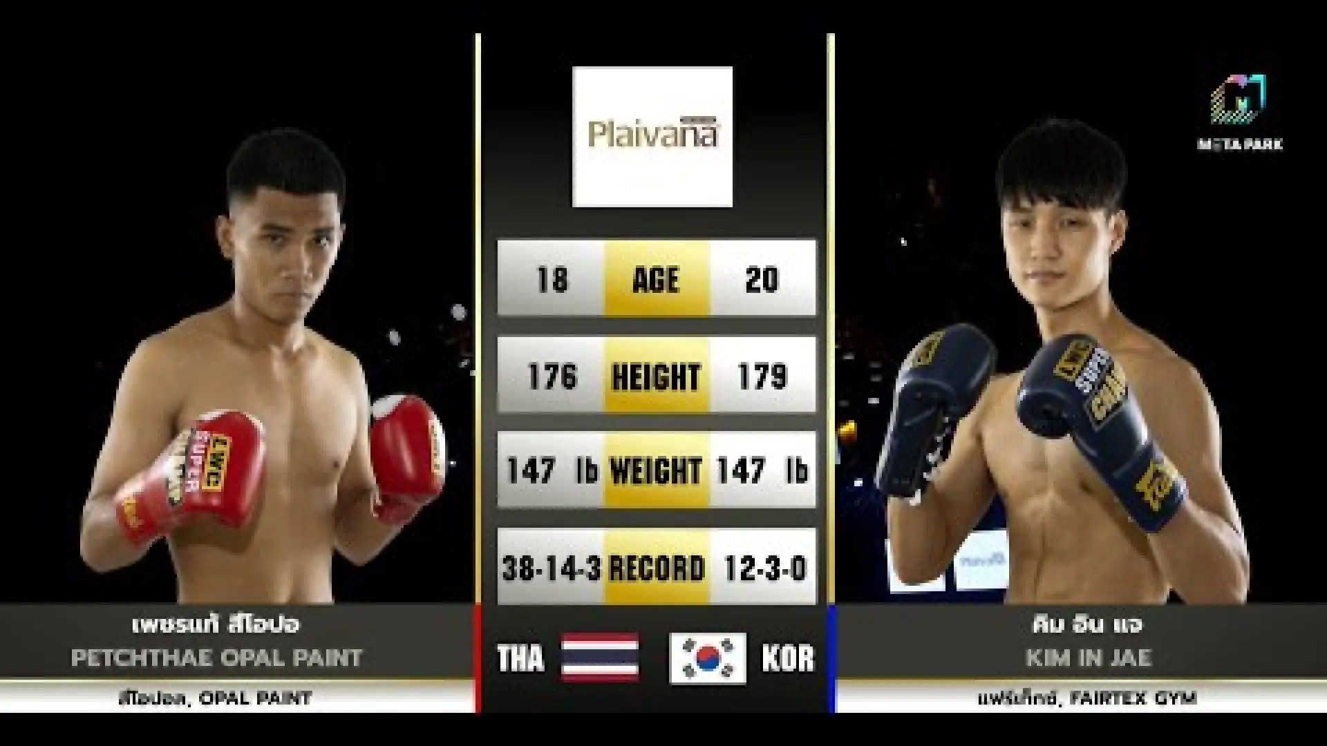 Petchtae SiOpal vs Kim In Jae (Fight Video)