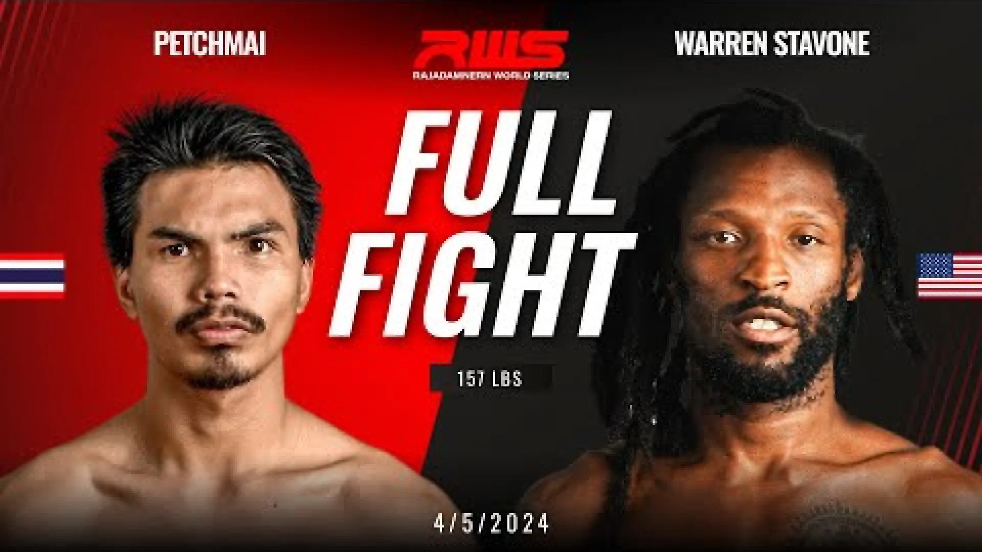 Petchmai SiaDamMooPlaraRajadamnern vs Warren Stavone (Fight Video)