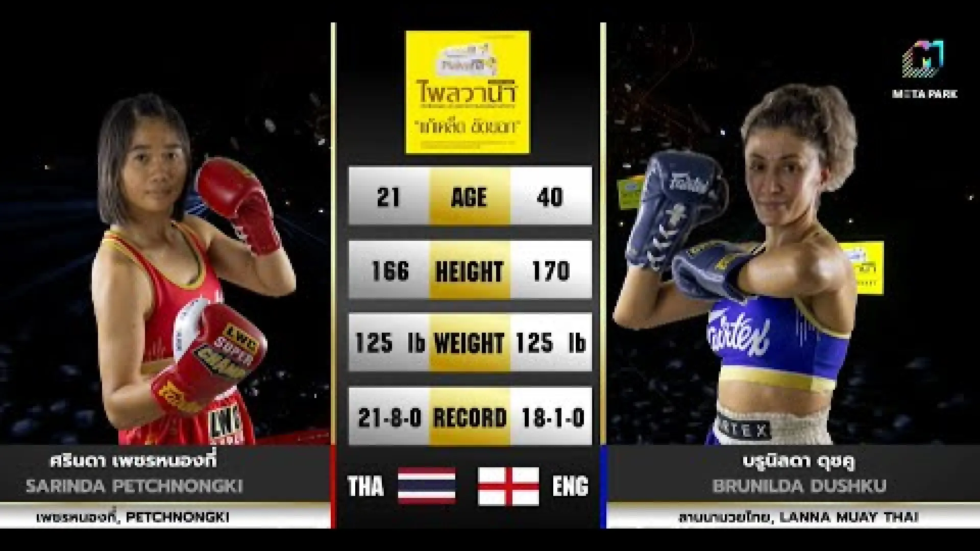 Sarinda PetchNongKi vs Brunilda Dushku (Fight Video)
