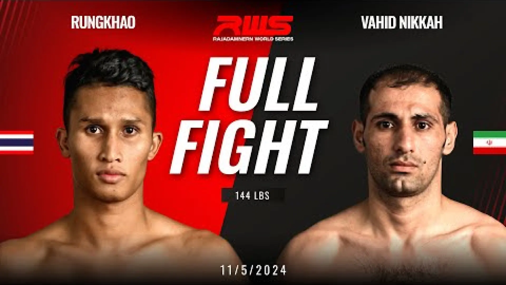 Rangkhao Wor Sangprapai vs Vahid Nikkah (Fight Video)