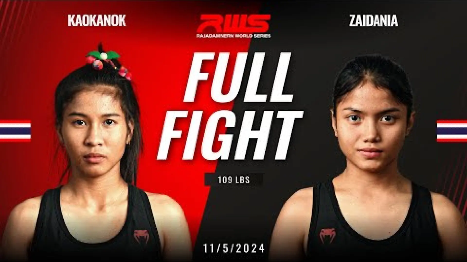 Kaokanok Wor.Jakrawut vs Zaidania Looksaikongdin (Fight Video)