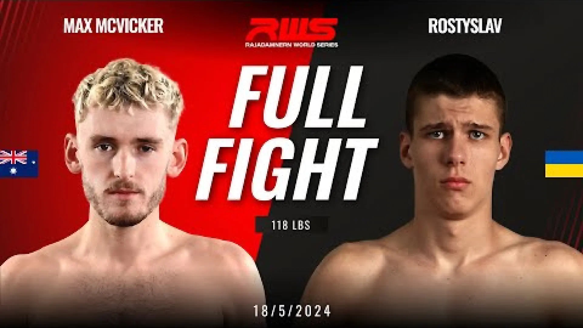 Max McVicker vs Rostyslav Herasymenko (Fight Video)