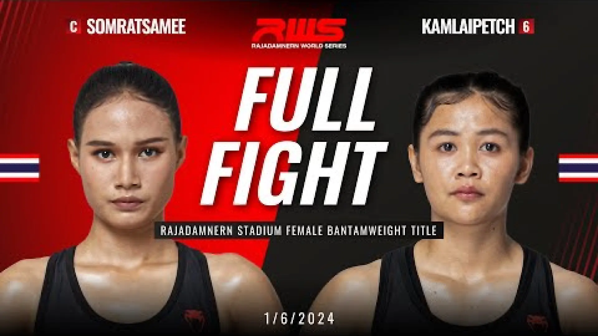 Somratsamee ManopMuayThaiGym vs Kamlaipetch PetchyindeeAcademy (Fight Video)