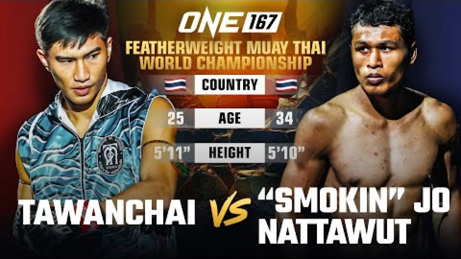 Tawanchai PK Saenchai vs Jo Nattawut (Fight Video)