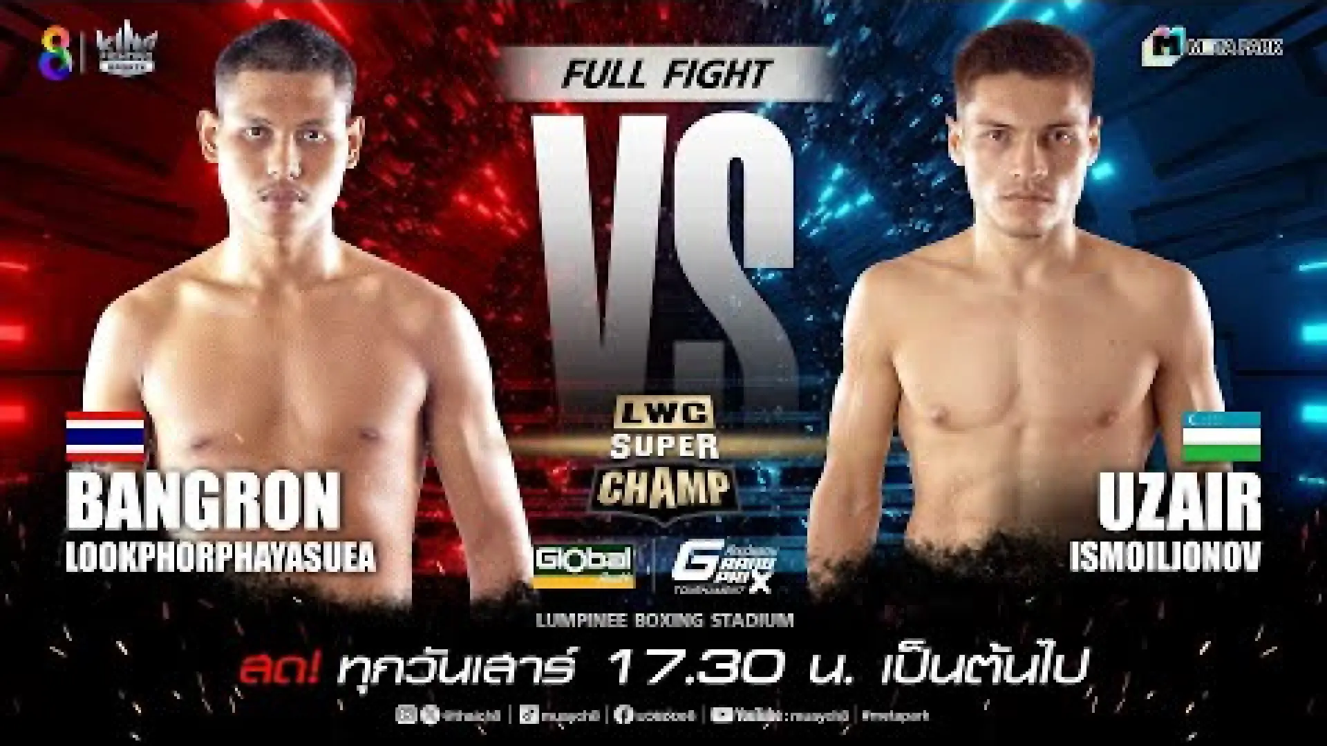 Bangron Lukporphayasua vs Uzair Ismoiljonov (Fight Video)