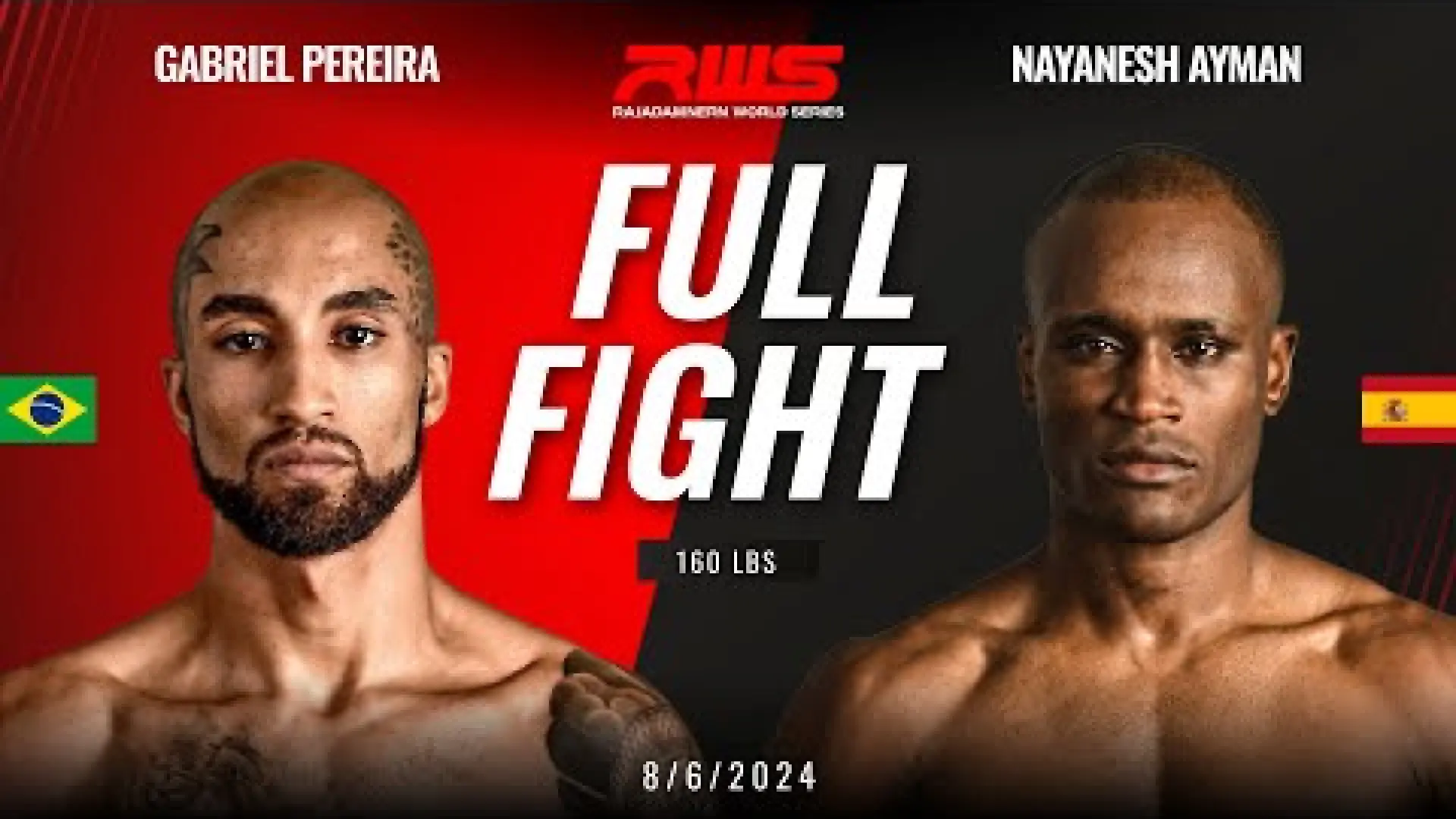 Gabriel Pereira vs Nayanesh Ayman (Fight Video)