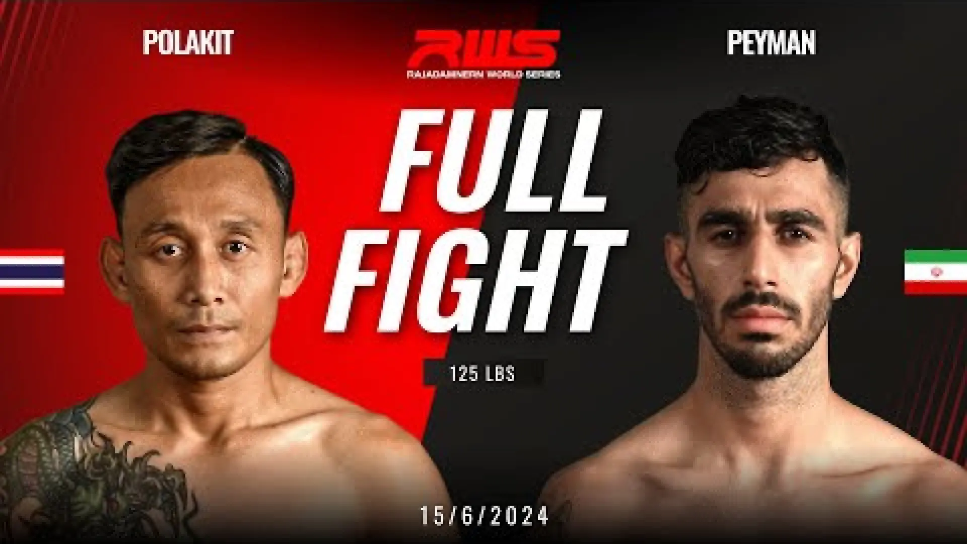Ponlakrit LooksuanAutoR1 vs Peyman Zolfaghari (Fight Video)