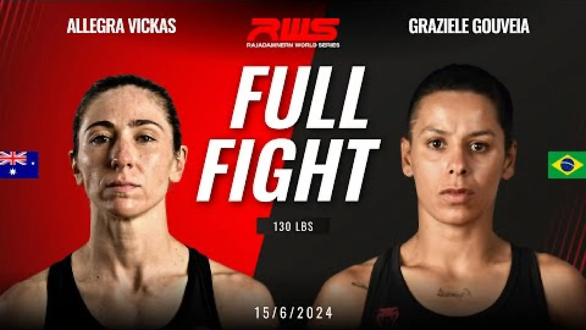 Allegra Vickas vs Graziele Gouveia (Fight Video)