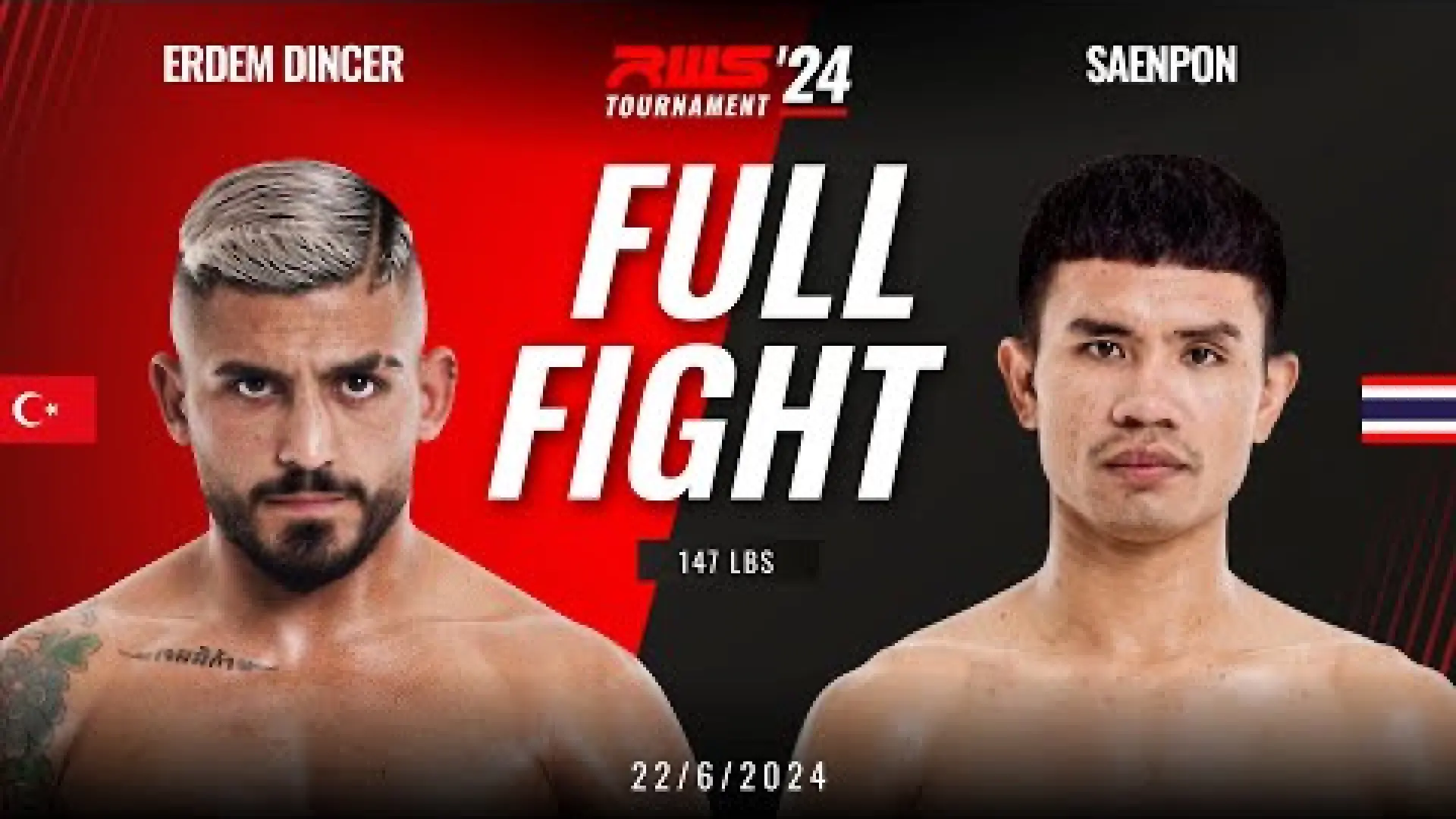 Erdem Dincer vs Saenphon Sor Sommai (Fight Video)