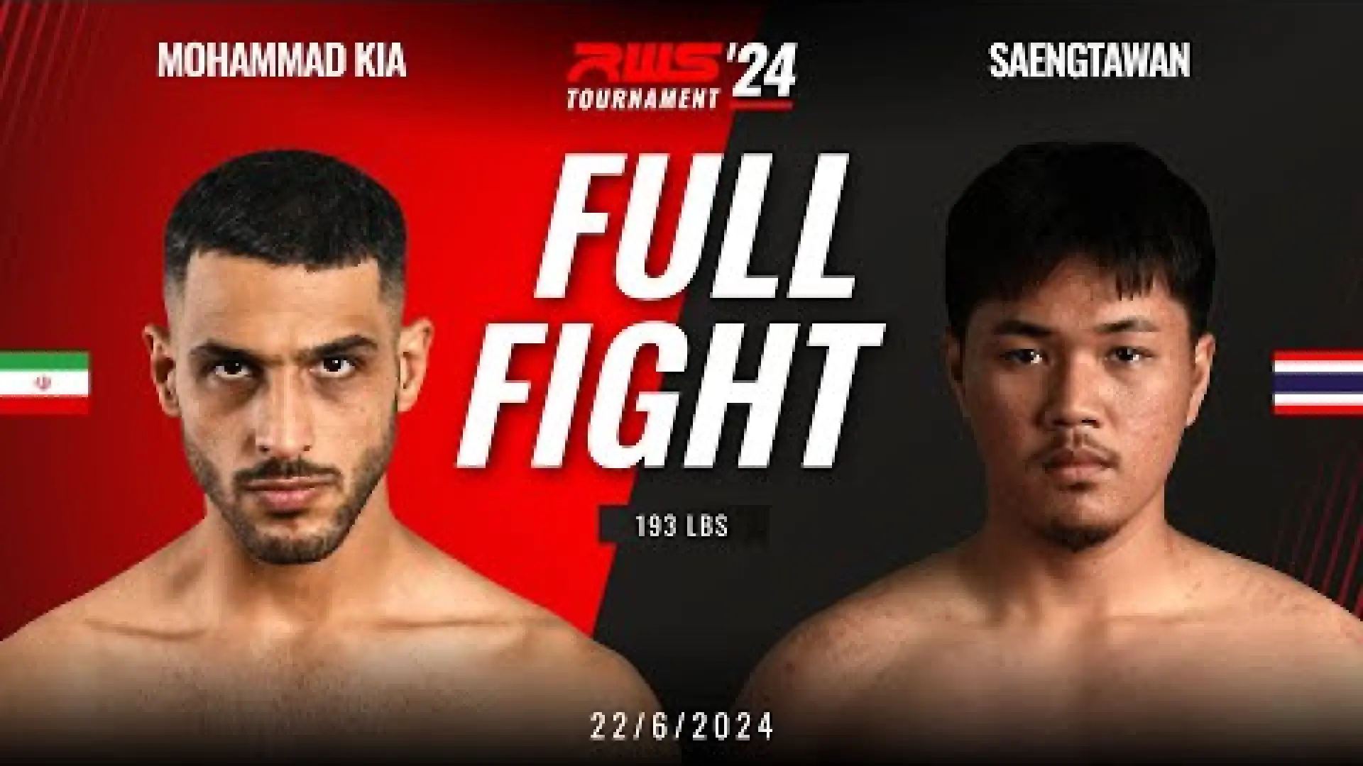 Mohammad Kia vs Saengtawan Weerasaklek (Fight Video)