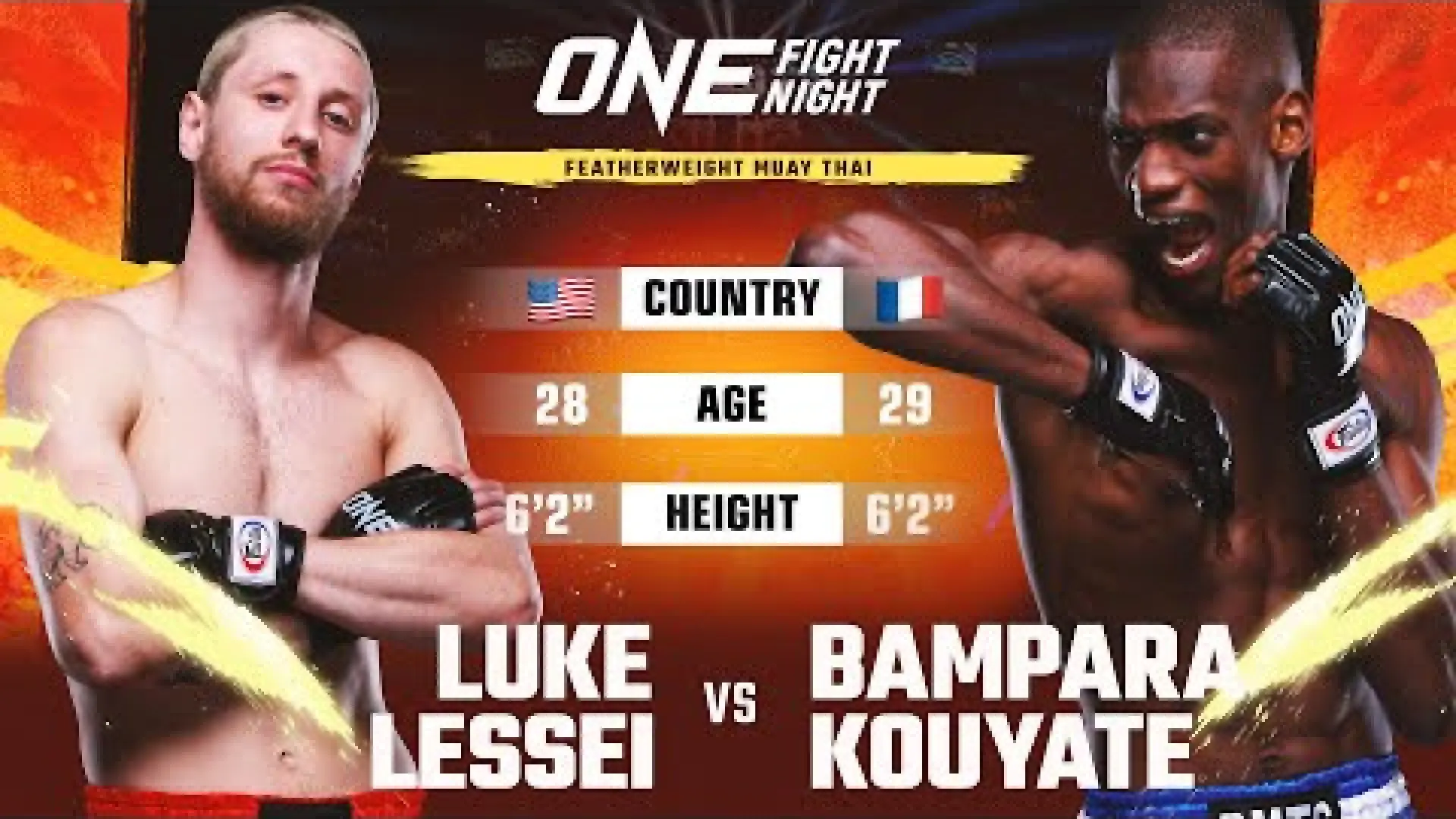 Luke Lessei vs Bampara Kouyate (Fight Video)