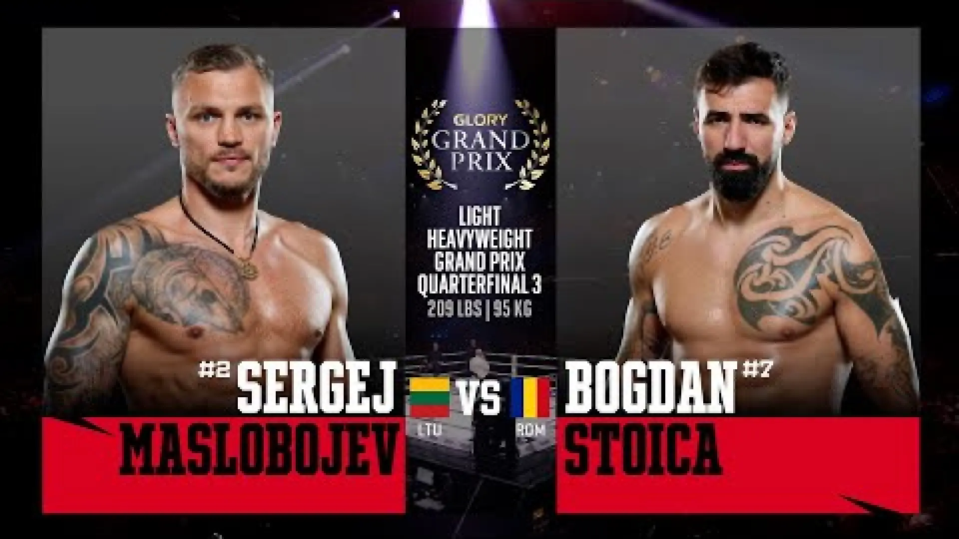 Sergej Maslobojev vs Bogdan Stoica (Fight Video)
