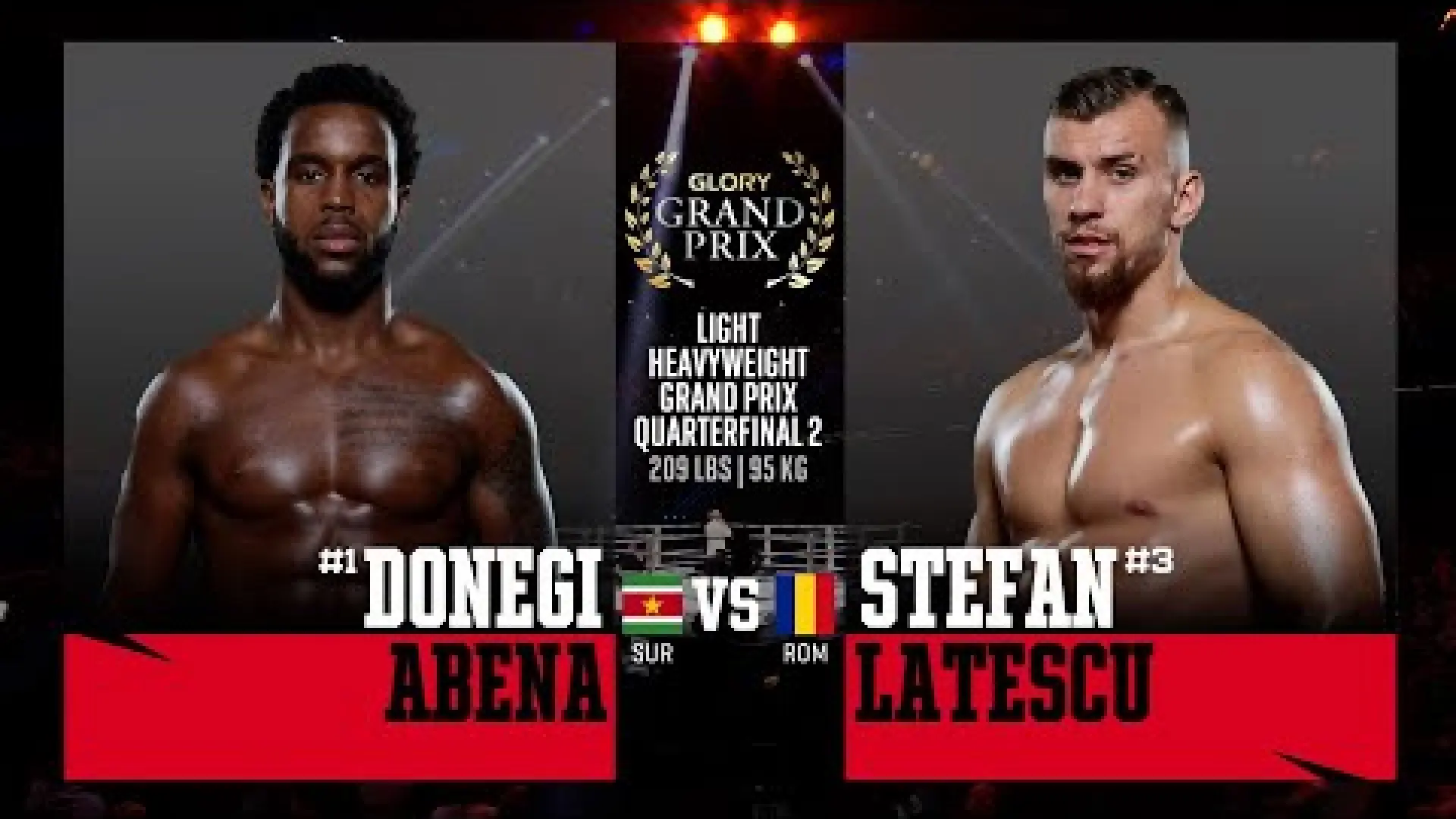 Donegi Abena vs Stefan Latescu (Fight Video)