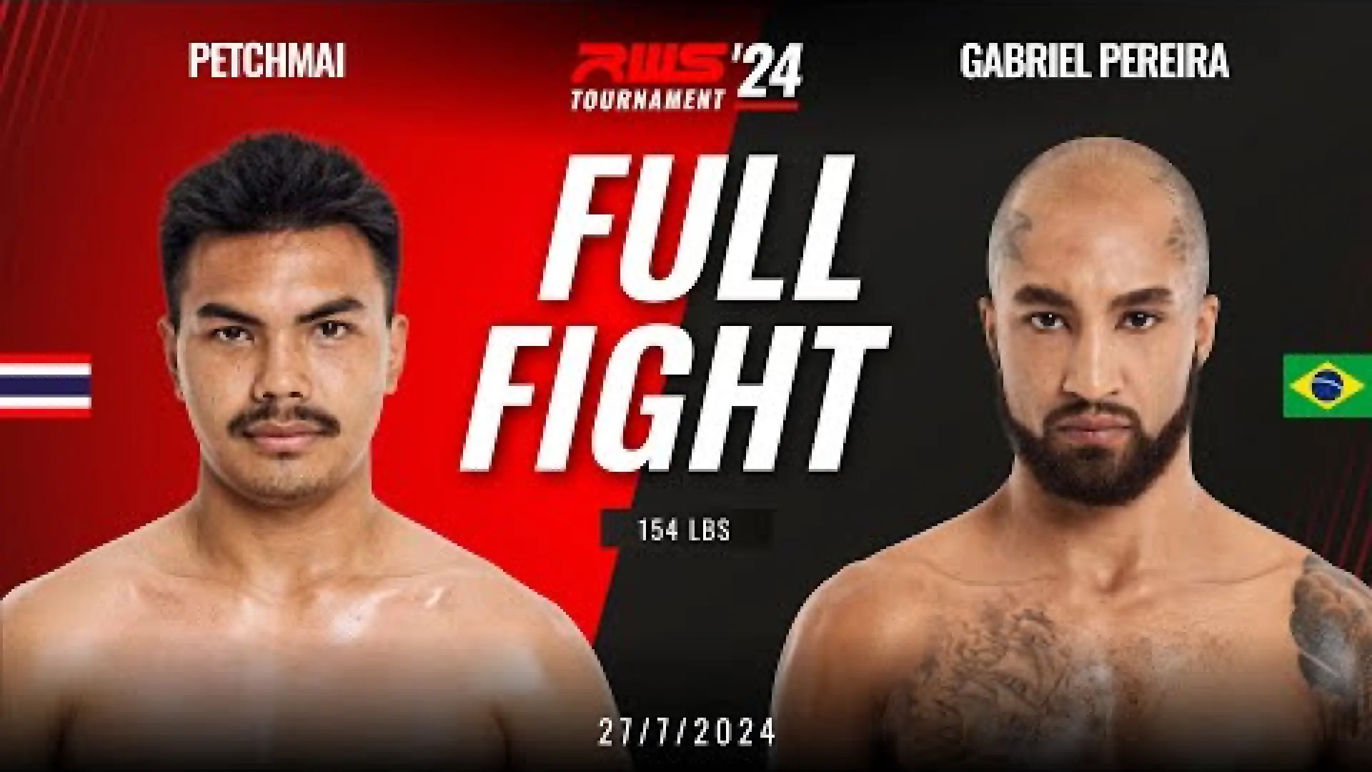 Petchmai SiaDamMooPlaraRajadamnern vs Gabriel Pereira (Fight Video)