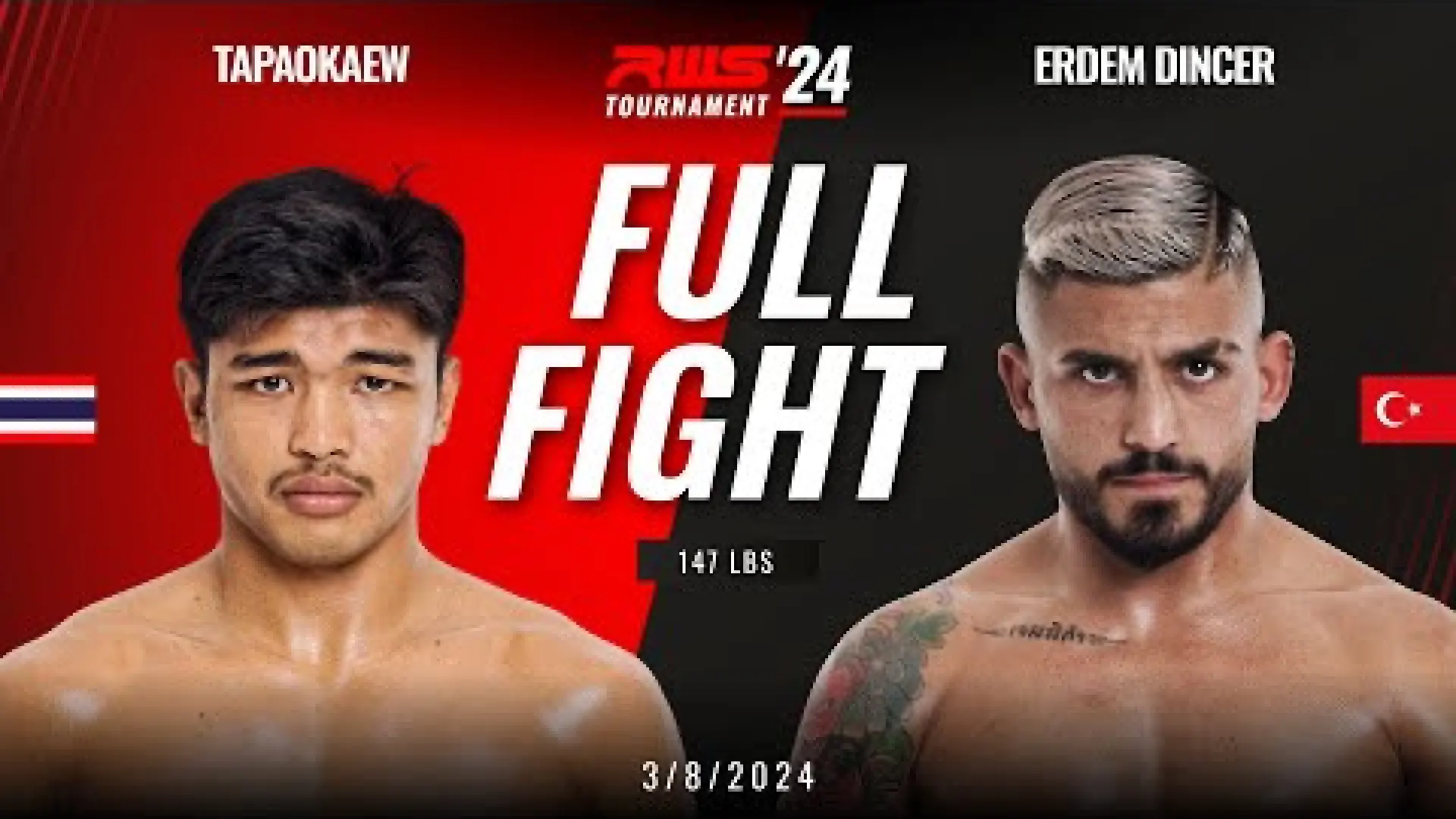 Tapaokaew Singha Mawynn vs Erdem Dincer (Fight Video)