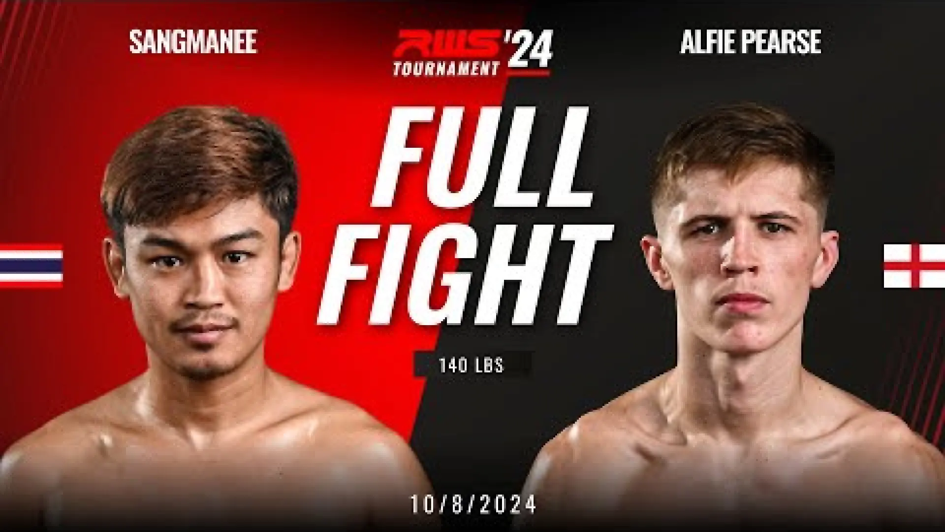 Sangmanee Sor Tienpo vs Alfie Pearse (Fight Video)