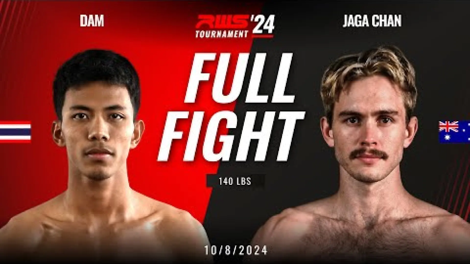 Dam Parunchai vs Jaga Chan (Fight Video)