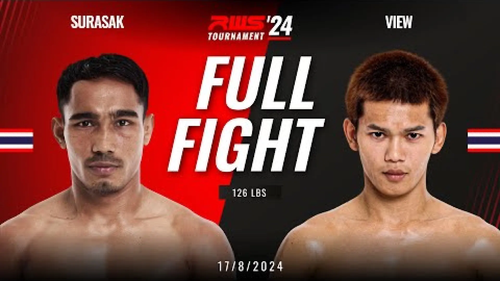Surasak KruDamGym vs View Petchkoson (Fight Video)