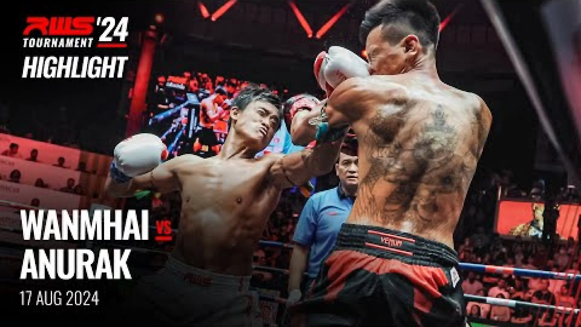 Wanmai Wor.TechnoLuangPhusuang vs Anurak EminentAir (Fight Video)