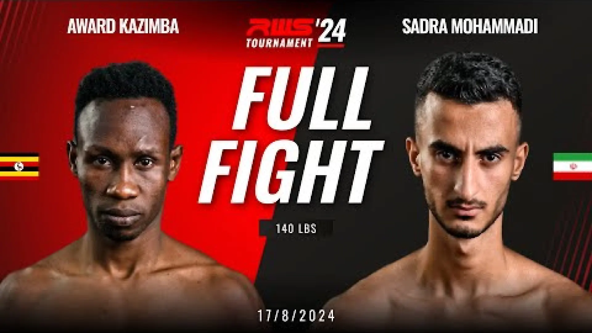 Award Kazimba vs Sadra Mohammadi (Fight Video)