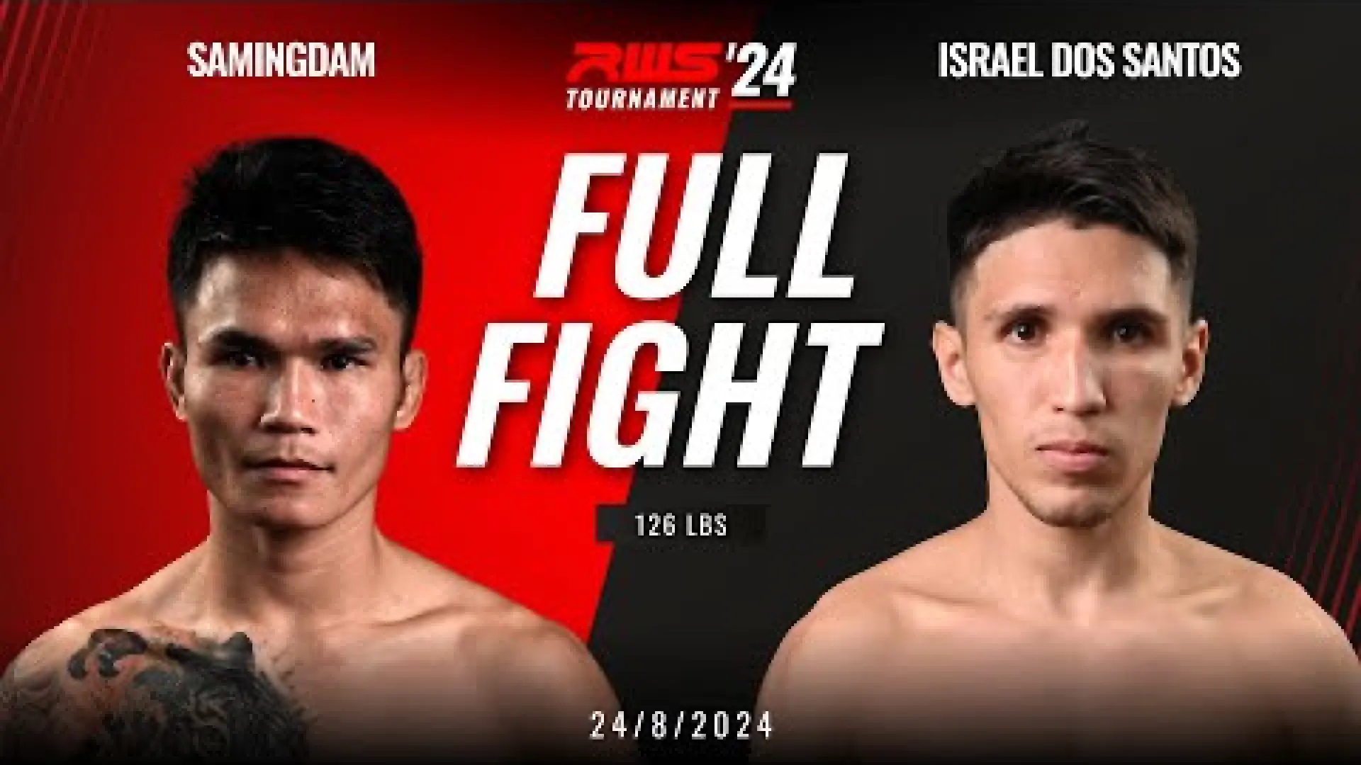 Samingdam Chor Ajalaboon vs Israel Dos Santos (Fight Video)