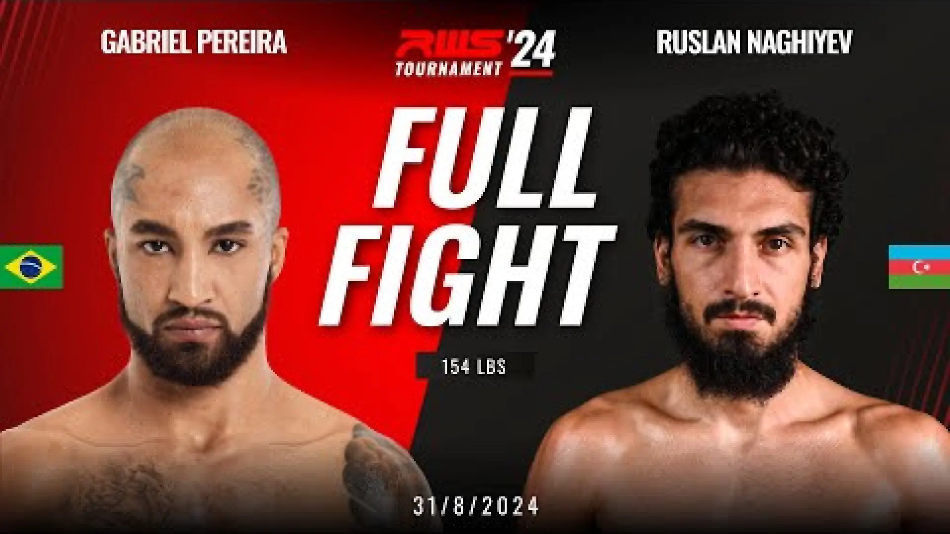 Gabriel Pereira vs Ruslan Naghiyev (Fight Video)