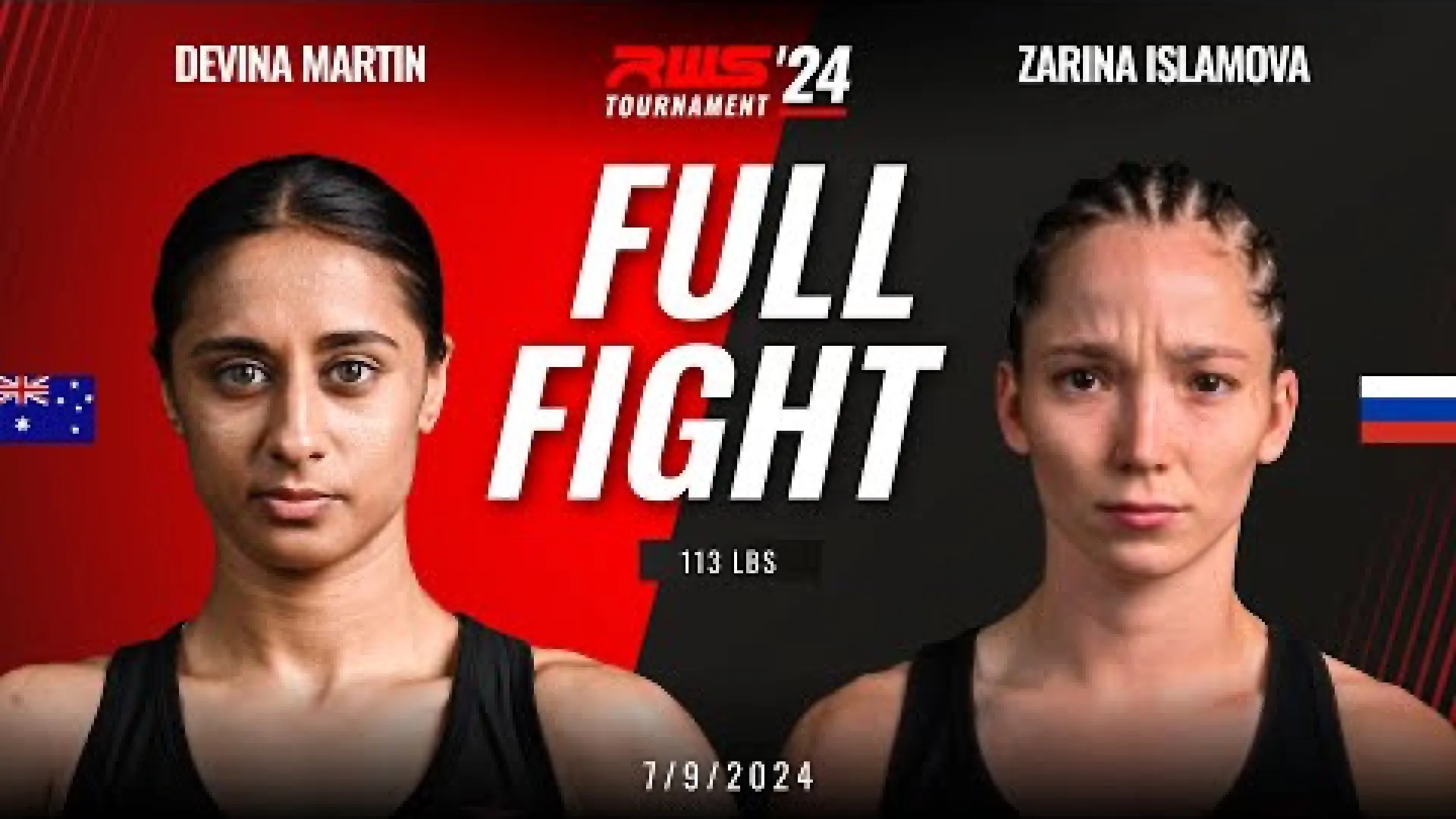Devina Martin vs Zarina Islamova (Fight Video)