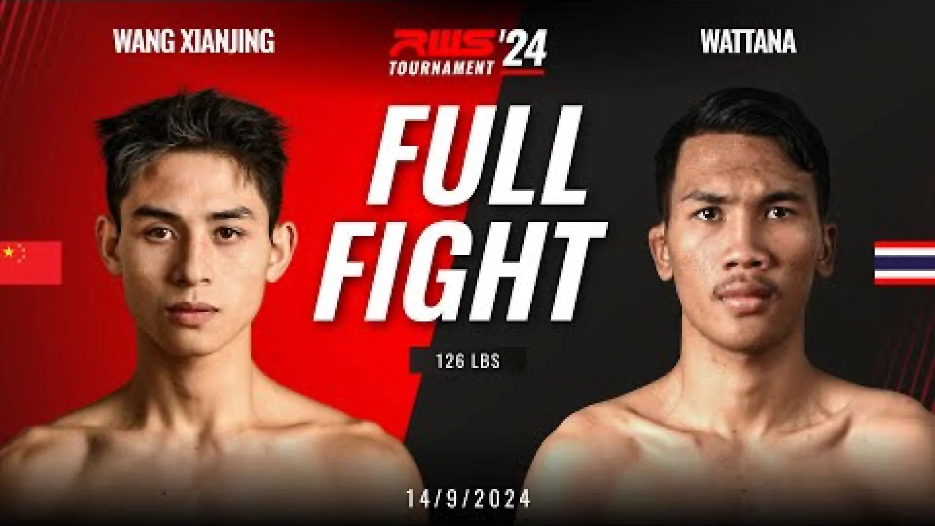 Wang Xianjing vs Wattana Wor.Auracha (Fight Video)