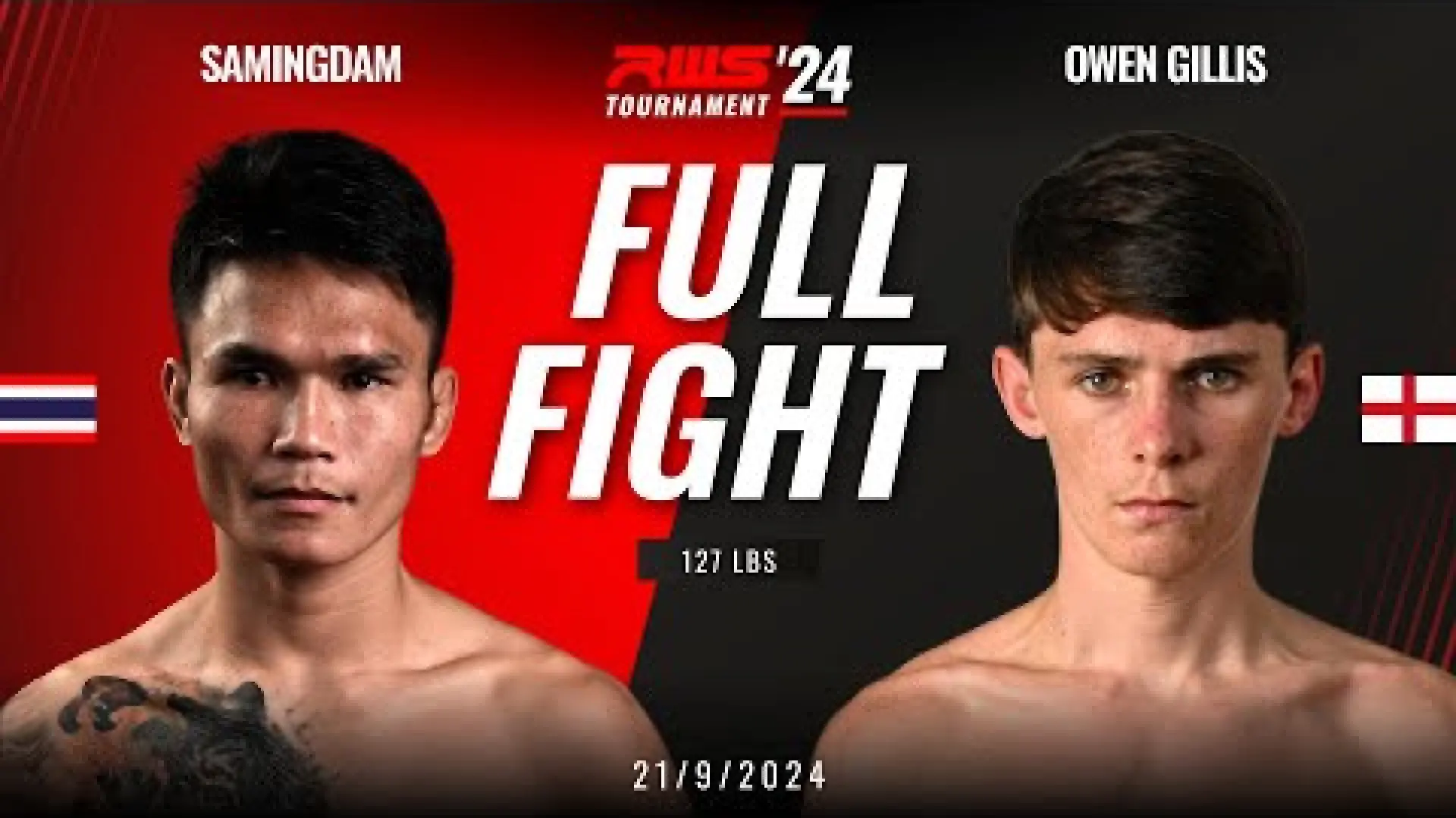 Owen Gillis vs Samingdam Chor Ajalaboon (Fight Video)