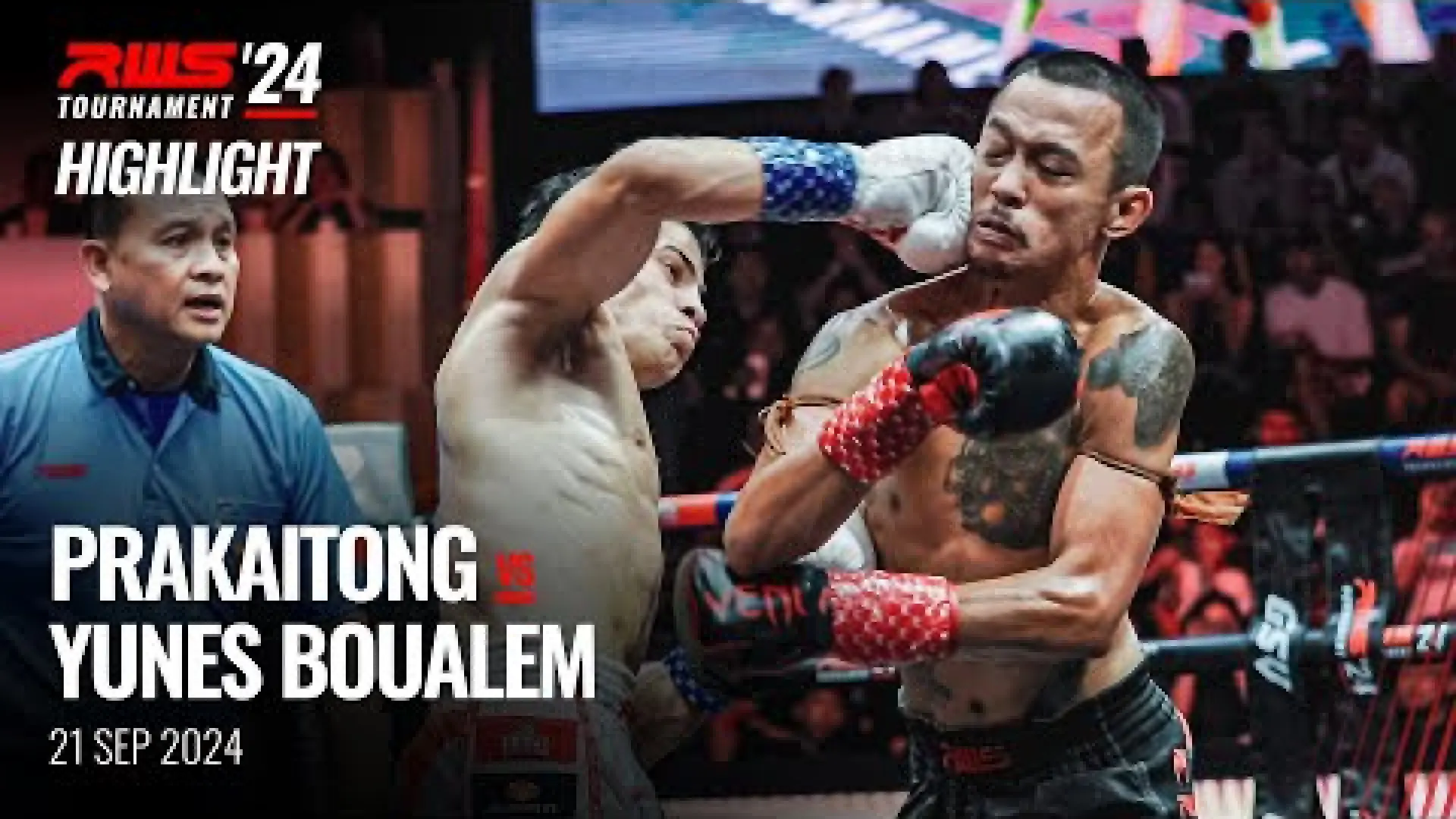 Prakaithong LooksuanAutoMuayThai vs Yunes Boualem (Fight Video)