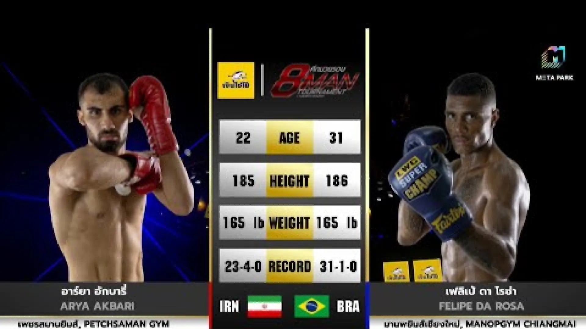 Arya Akbari vs Felipe Da Rosa (Fight Video)