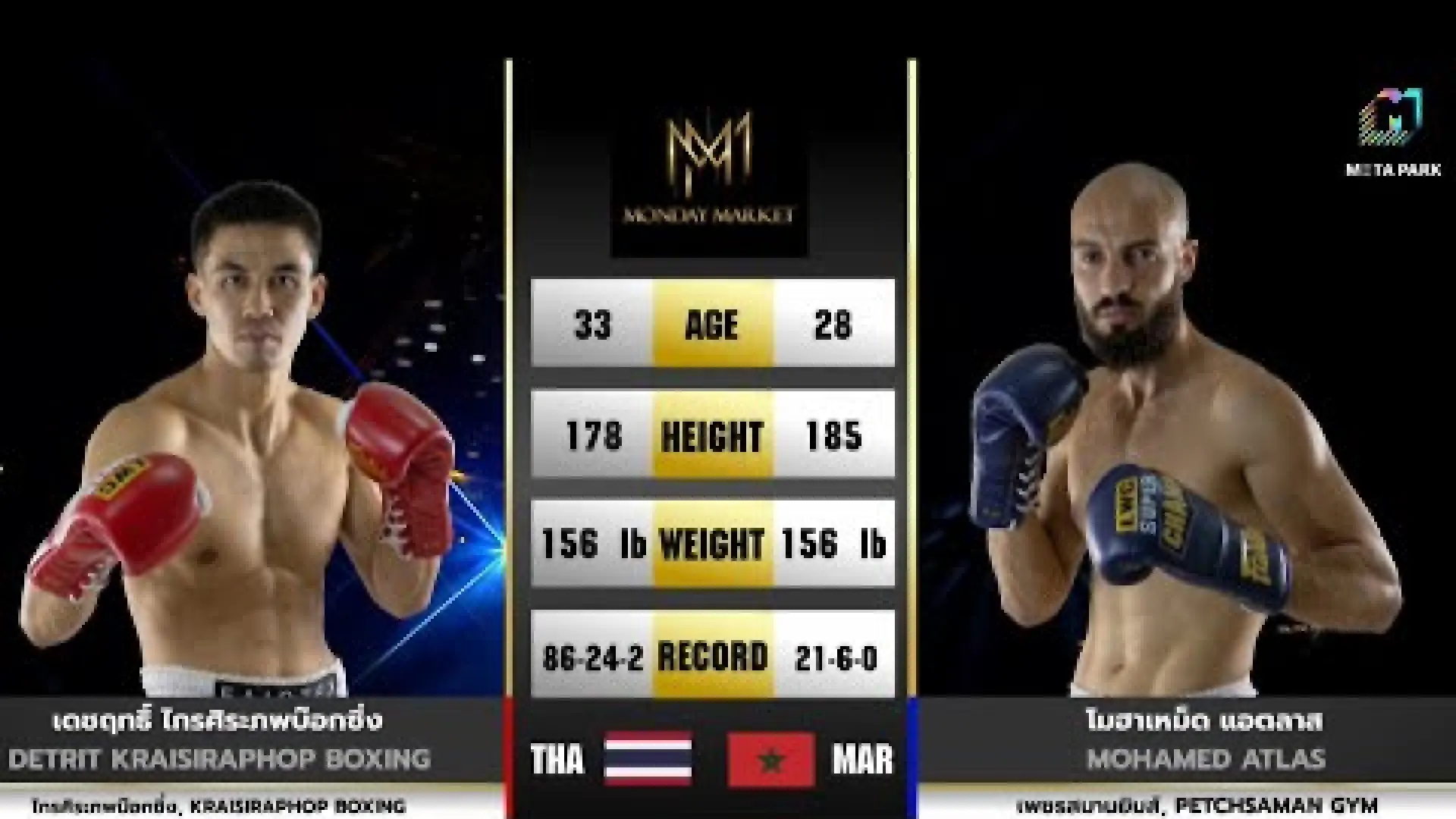 Dejrit Poptheeratham vs Mohamed Atlas (Fight Video)