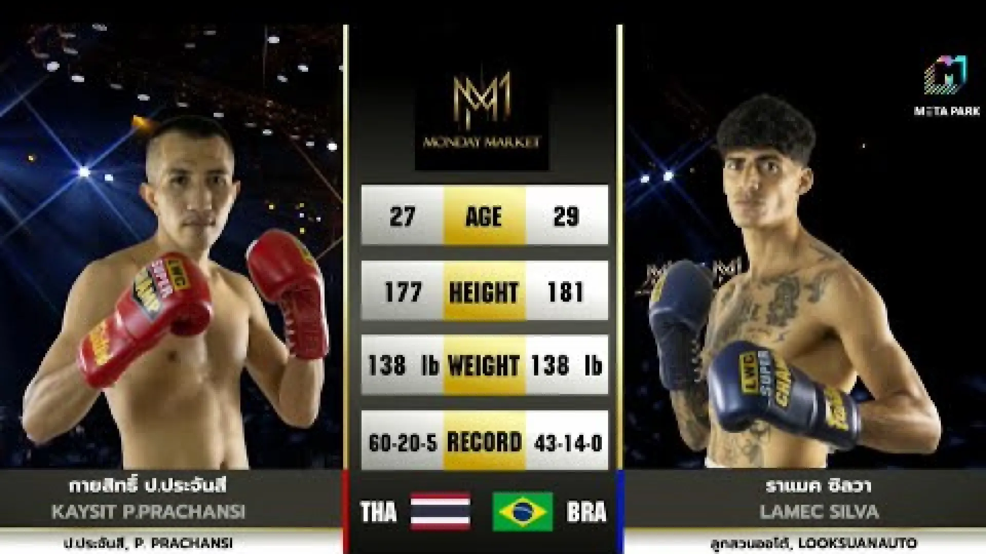 Guyasit Por.Prajansi vs Lamec Silva (Fight Video)