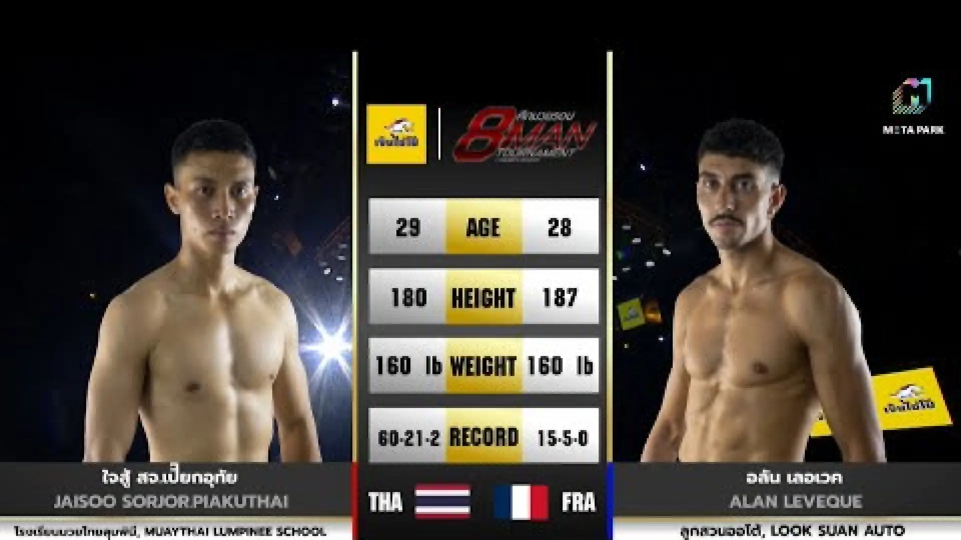 Jaisoo SorJor.PiekUthai vs Alan Leveque (Fight Video)