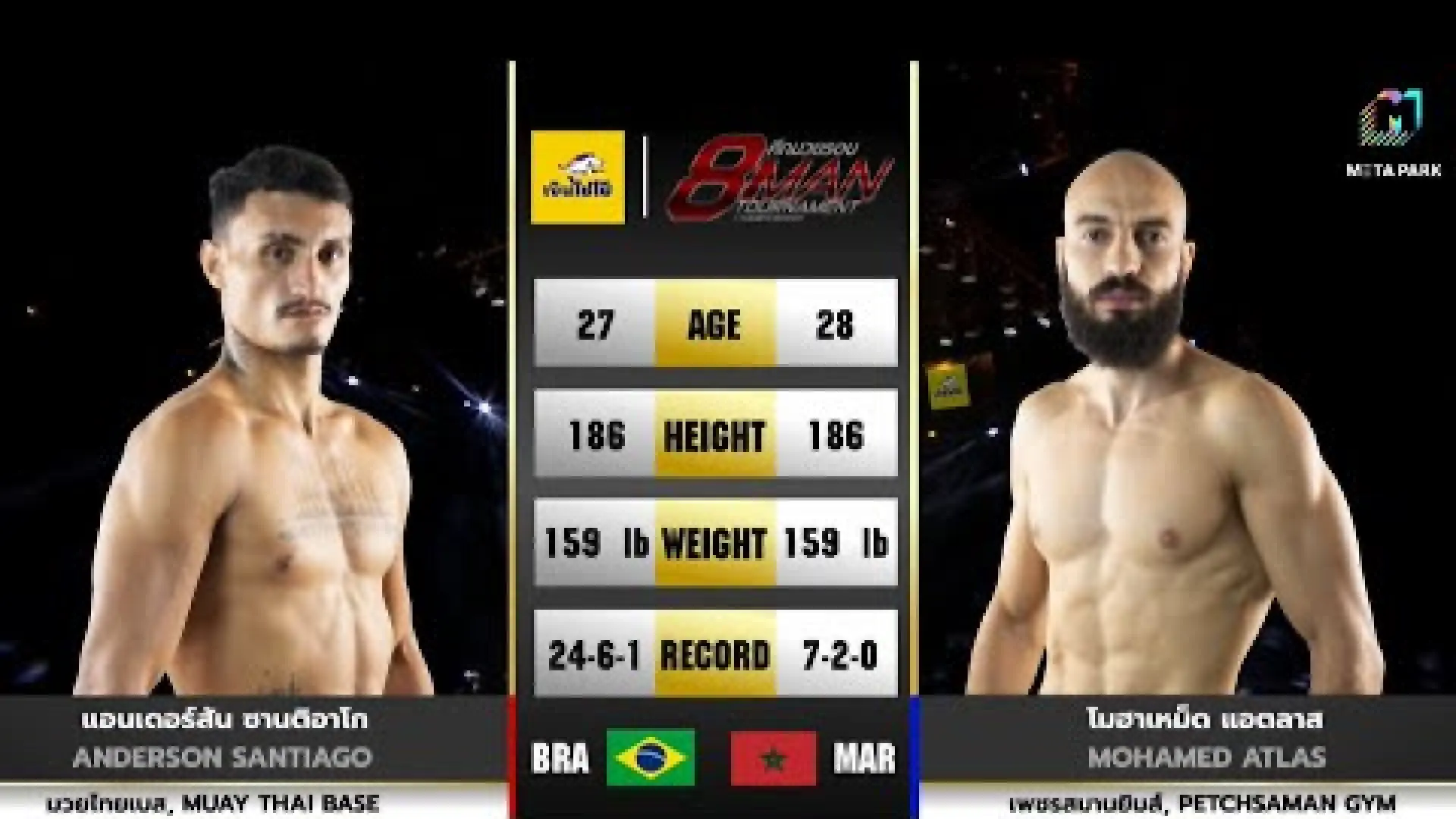 Mohamed Atlas vs Anderson Santiago (Fight Video)