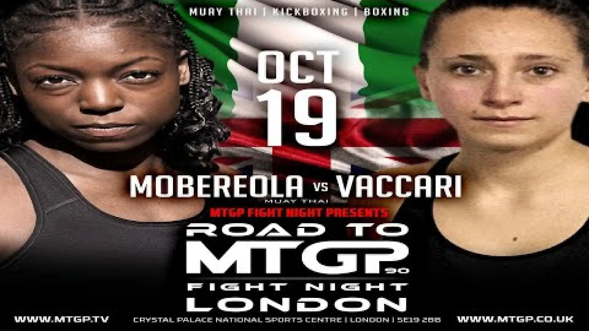 Tele Mobereola vs Carlotta Vaccari (Fight Video)