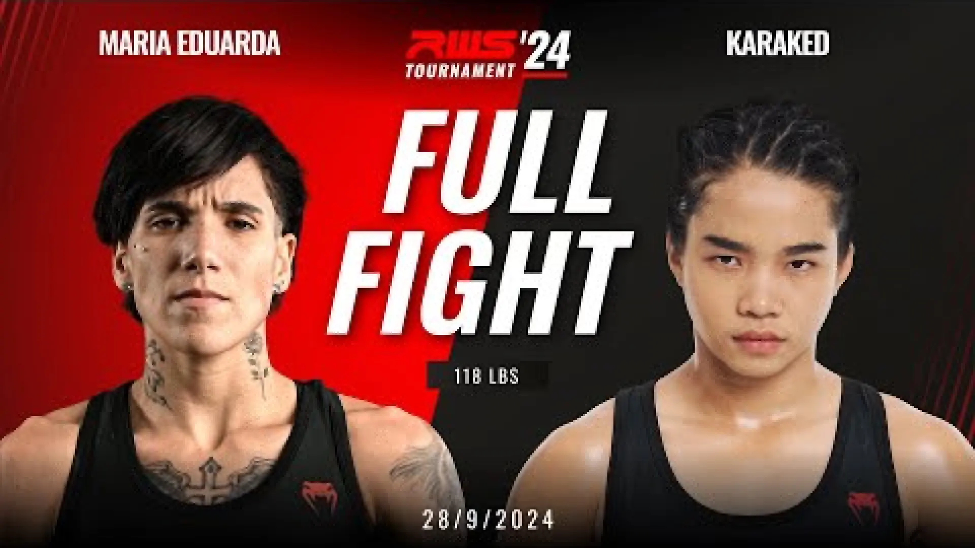 Maria Eduarda vs Karaked KuangduemCommando (Fight Video)