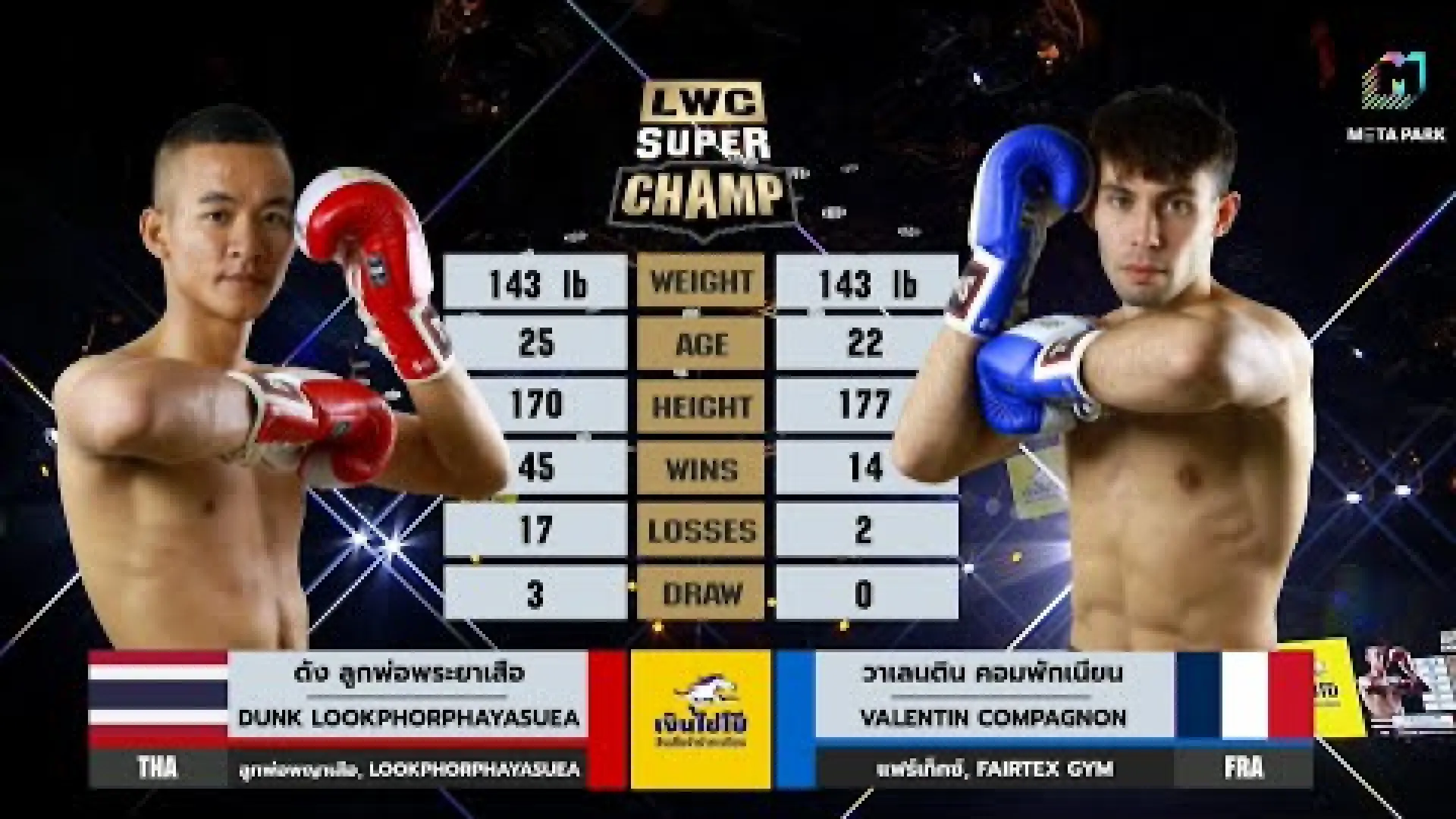 Dang Lukporphayasua vs Valentin Compagnon (Fight Video)