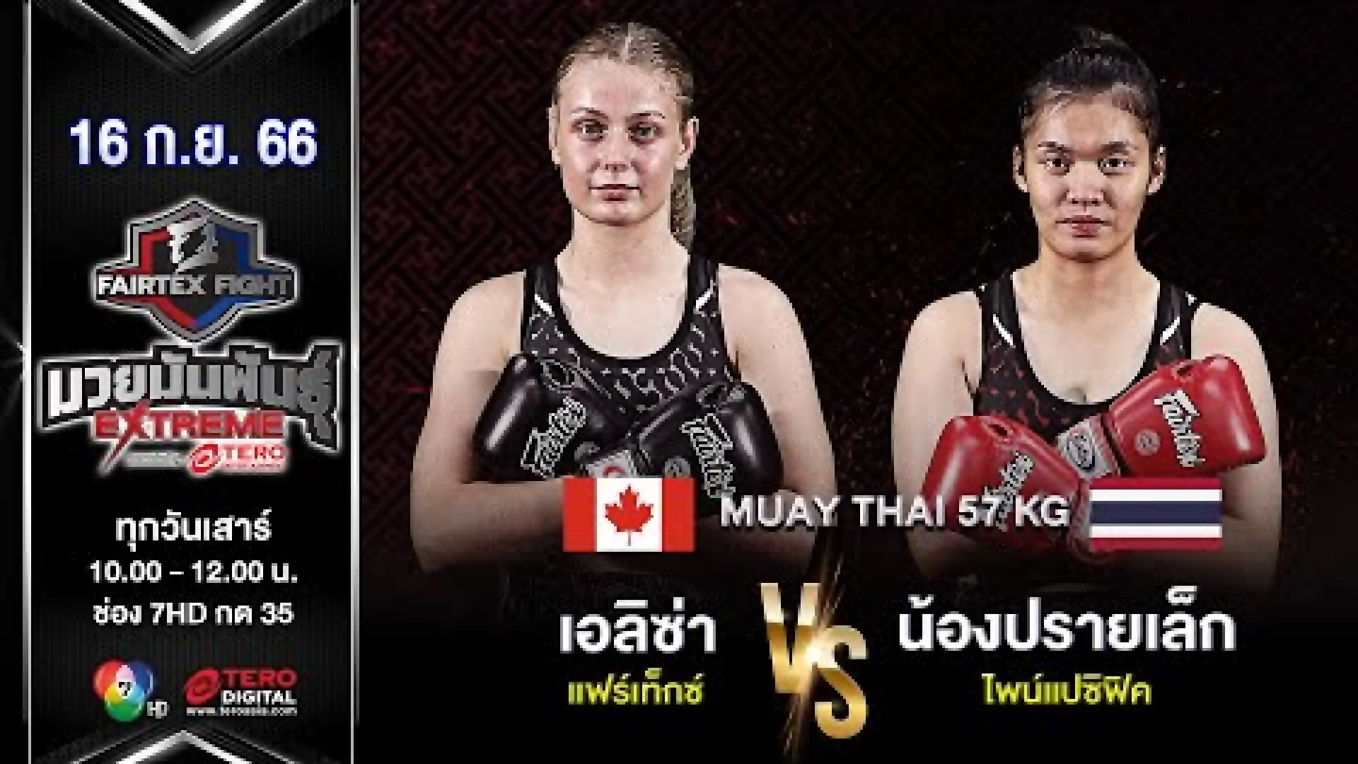 Elisa Keck vs Nongprailek PinePacific (Fight Video)