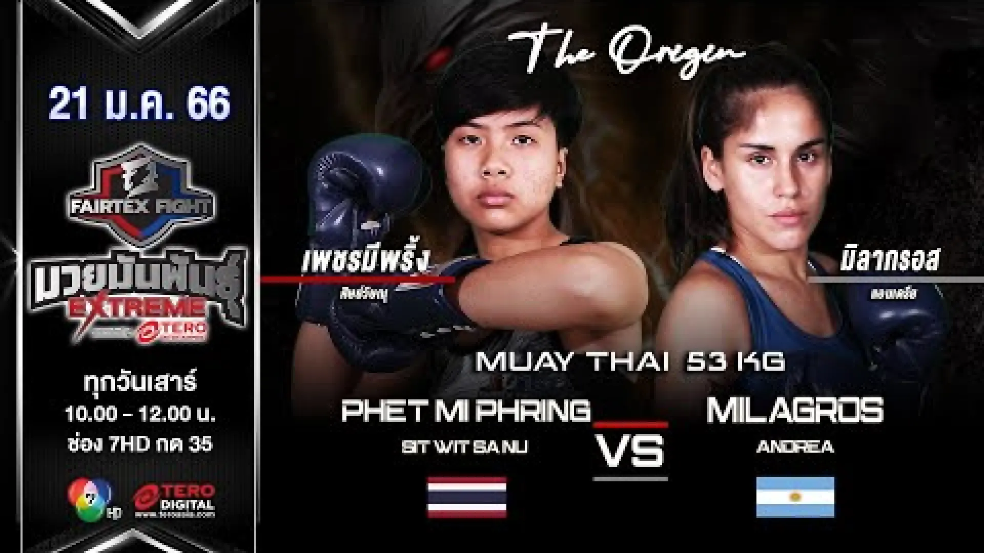 Petchmeepring Sitwitsanu vs Milagros Lopez (Fight Video)