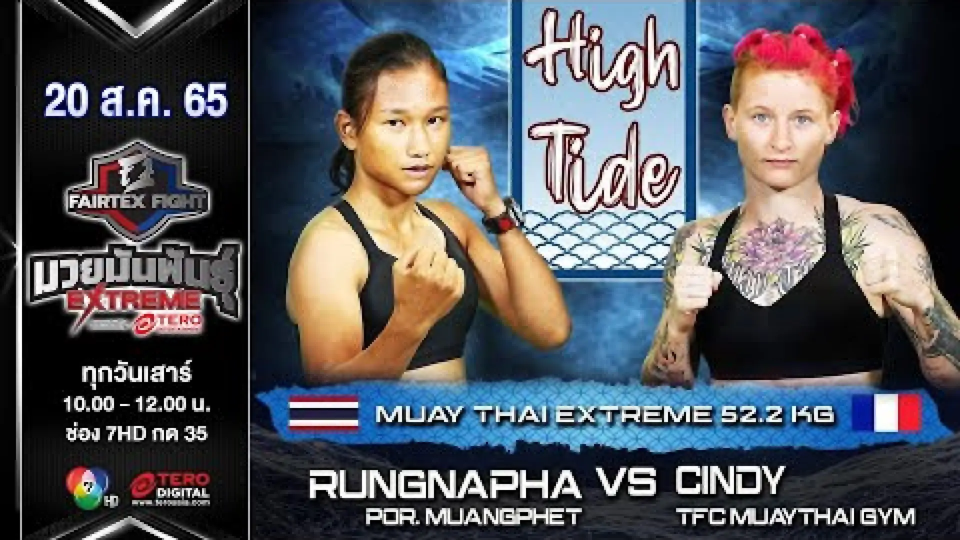 Rungnapa Por.Muangpetch vs Cindy Silvestre (Fight Video)