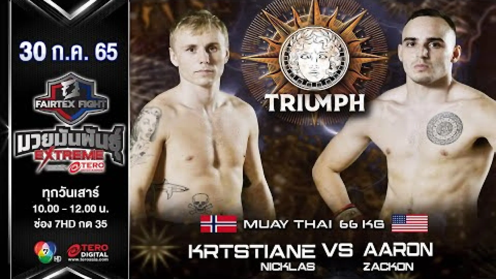 Nicklas Kristiansen vs Aaron Zackon (Fight Video)