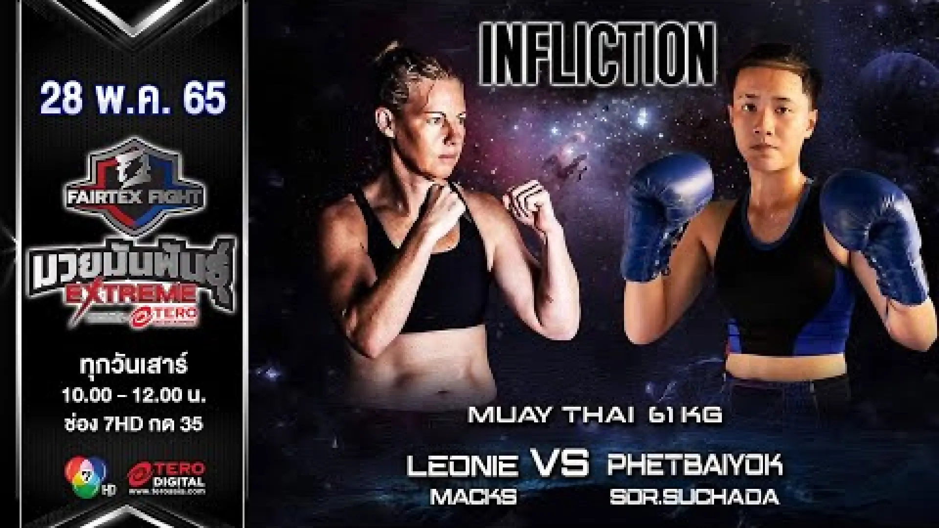 Leonie Macks vs PetchBaiyok Sor.Suchada (Fight Video)