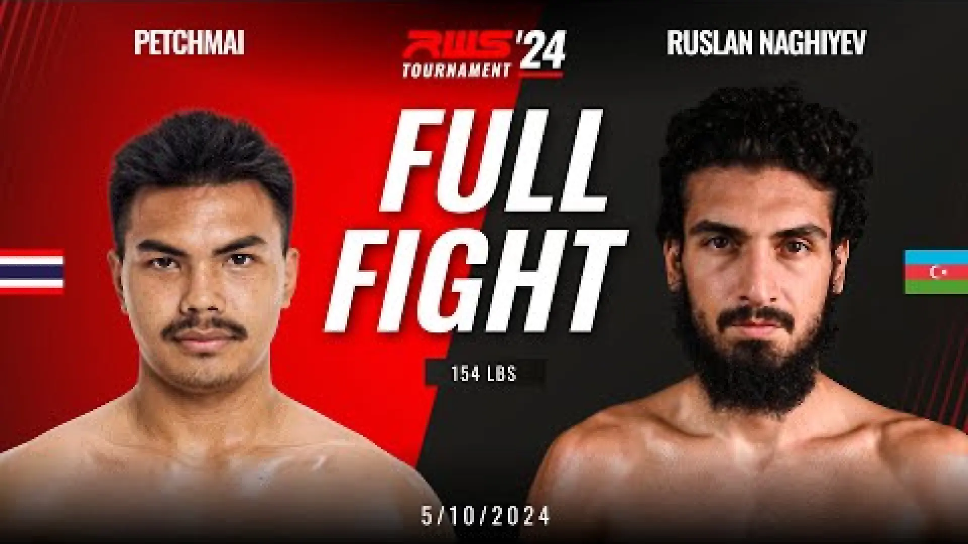 Petchmai SiaDamMooPlaraRajadamnern vs Ruslan Naghiyev (Fight Video)