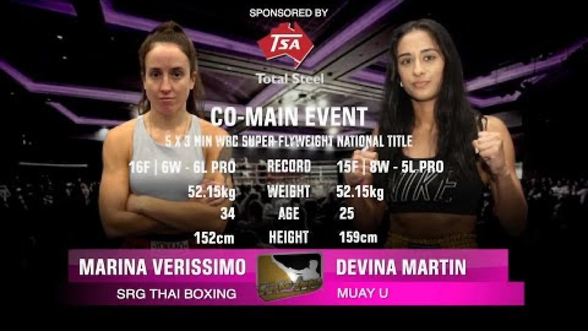 Devina Martin vs Marina Veríssimo (Fight Video)