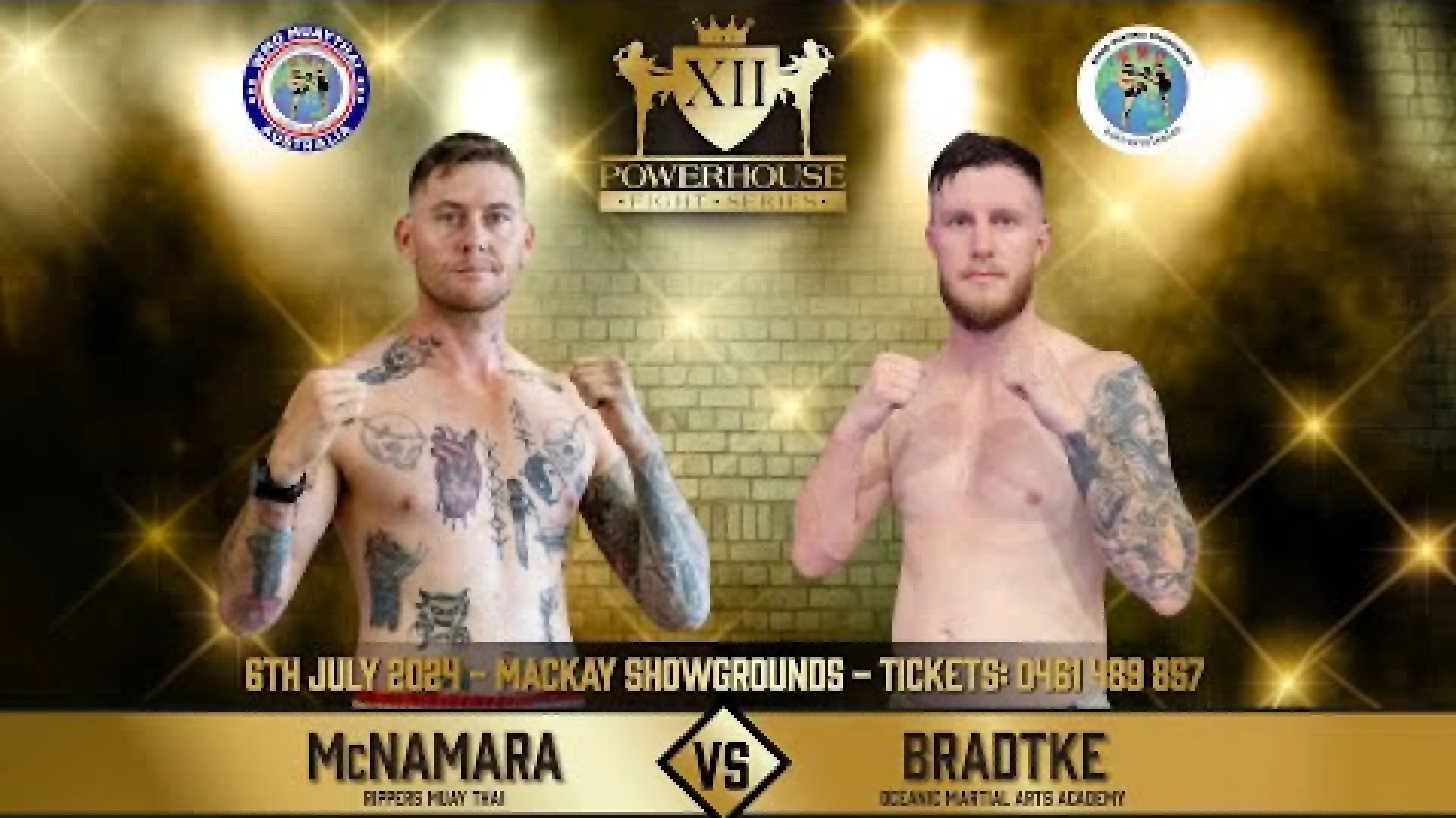 Sean McNamara vs Lachlan Bradtke (Fight Video)