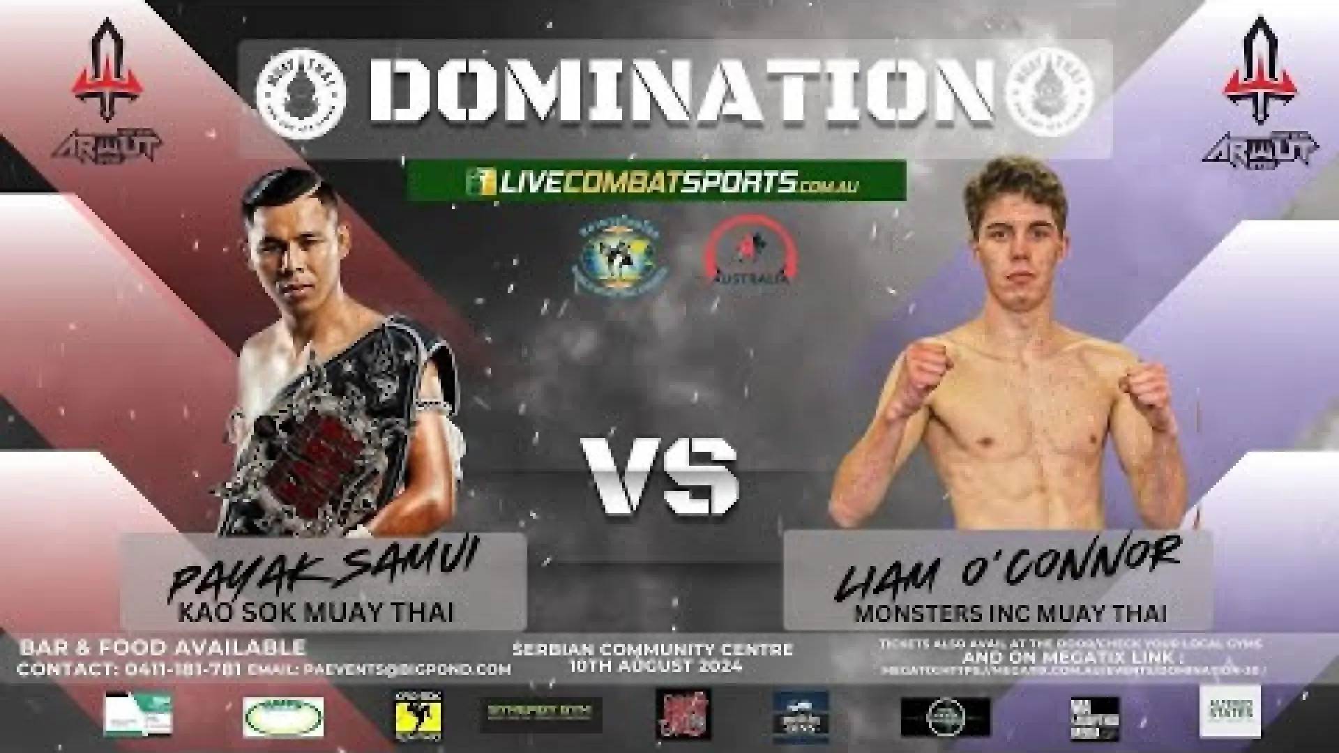 Payak Samui vs Liam O'Connor (Fight Video)