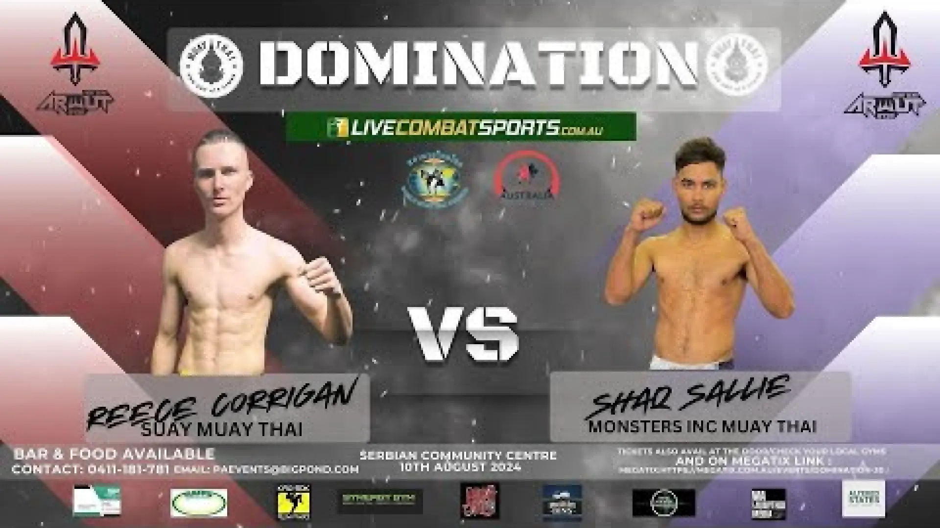 Reece Corrigan vs Shaq Sallie (Fight Video)